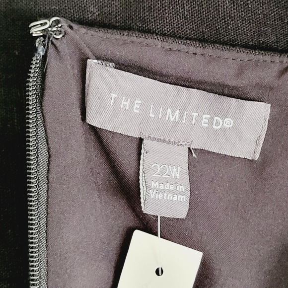 🔥NWT The Limited 22W Linen Sleeveless Wrap Dress - Picture 3 of 17